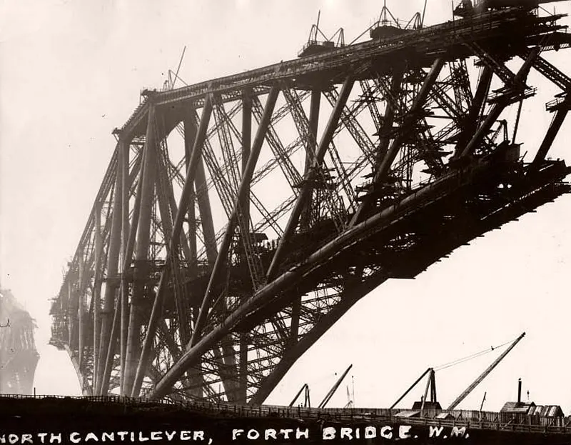 Forth Bridge Constructions Photos