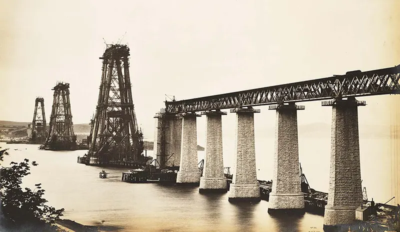 Forth Bridge Constructions Photos