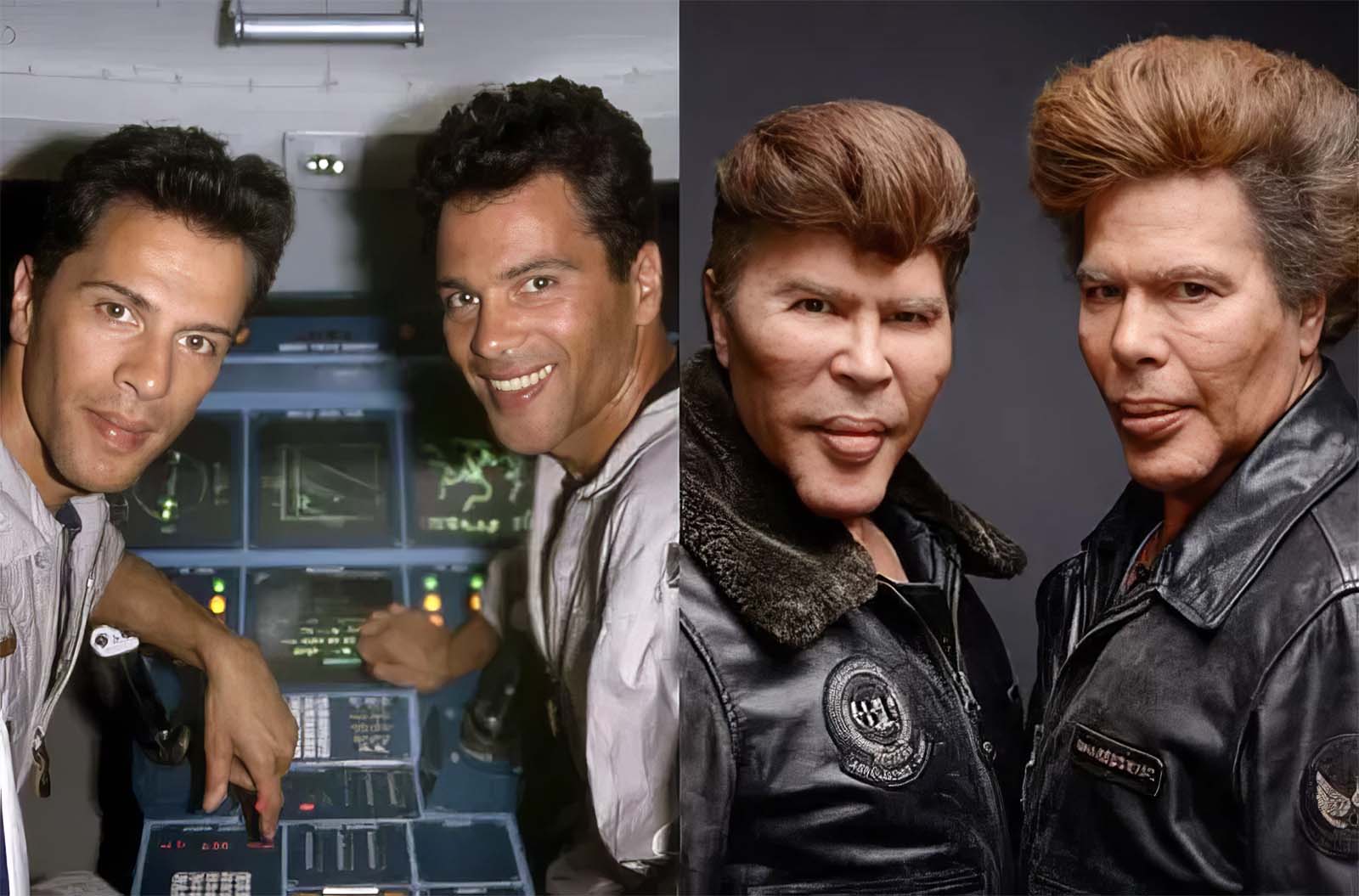 The Surreal Evolution of the Bogdanoff Twins Through Plastic Surgery