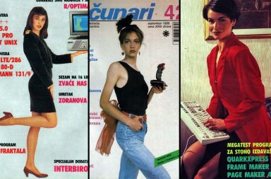 Računari: The Computer Magazine That Surprised Yugoslavia with Provocative Cover Models, 1980s-1990s