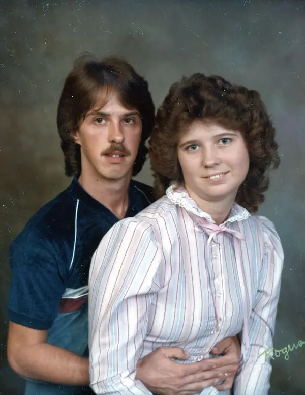 Studio Portraits of 1970s Couples