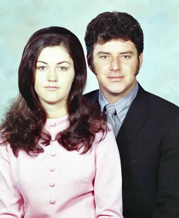 Studio Portraits of 1970s Couples