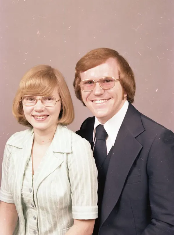 Studio Portraits of 1970s Couples