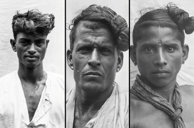 Rare Portraits of People in Kerala, India and Their Hairstyles Captured in the 1920s