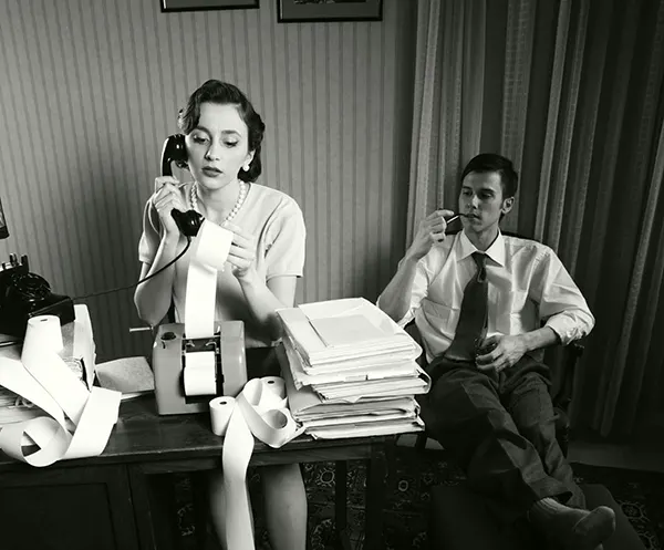 Vintage Photos Secretaries