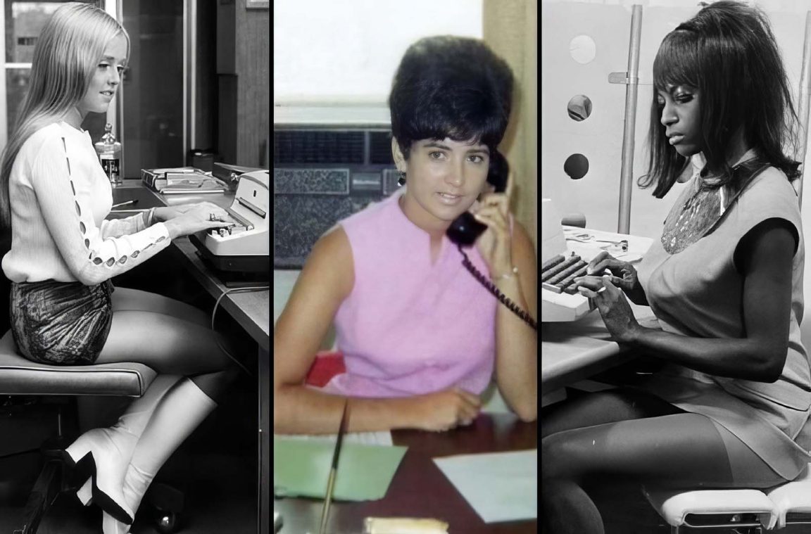 "hot office secretaries" - Rare Historical Photos