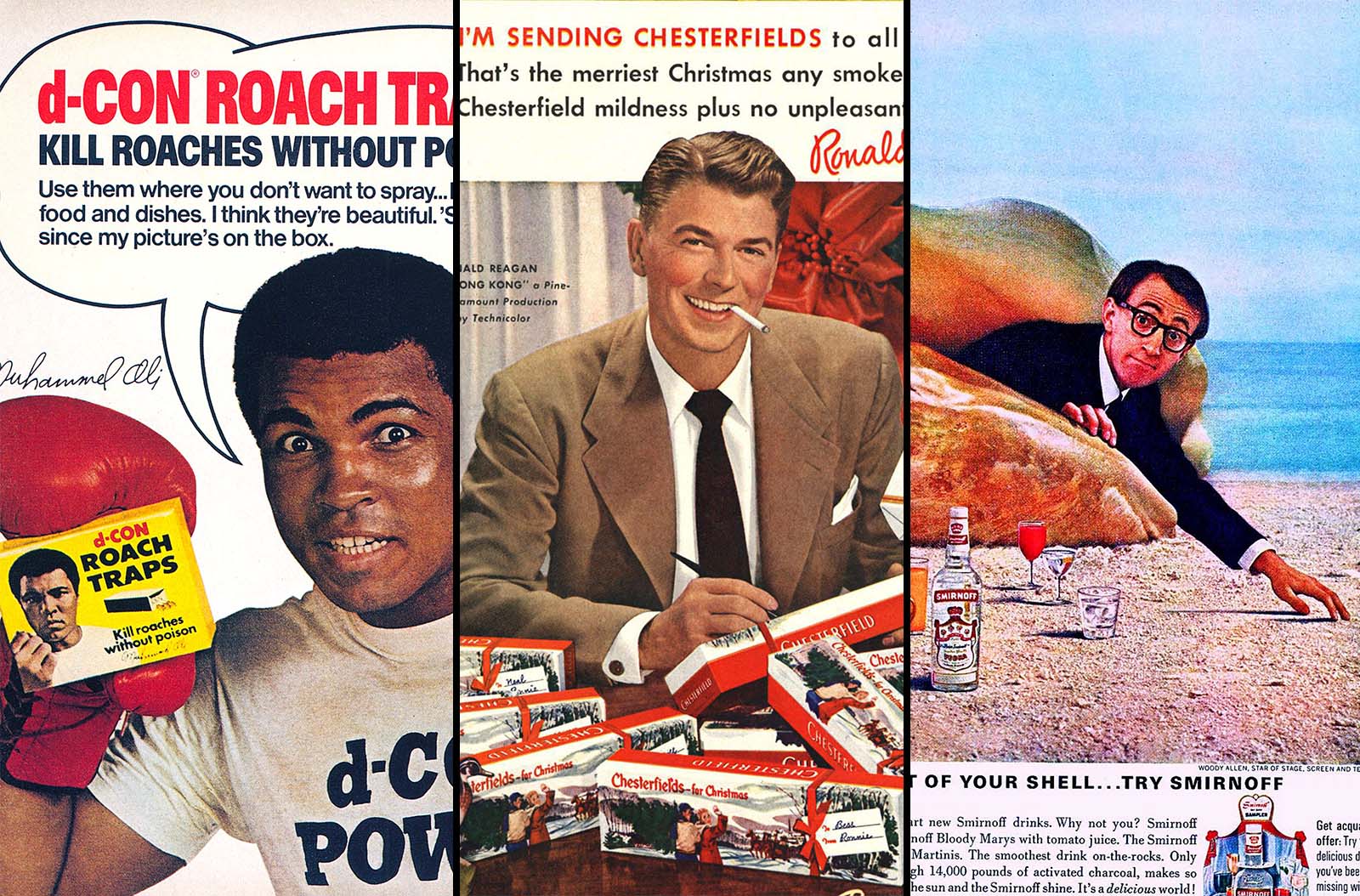Cringe-Worthy and Ridiculous Celebrity Endorsements from the Old Days