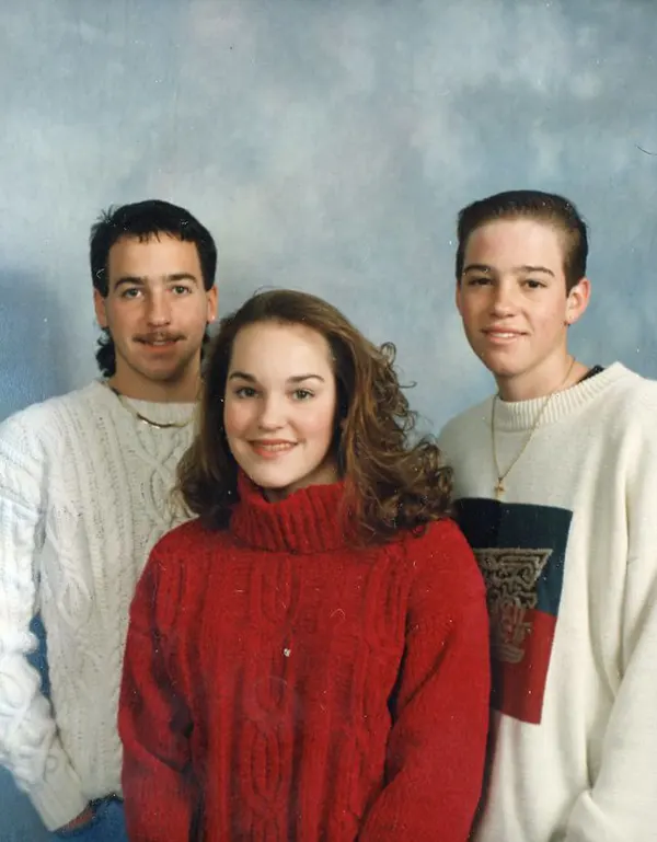 Studio Family Portraits from the 1990s
