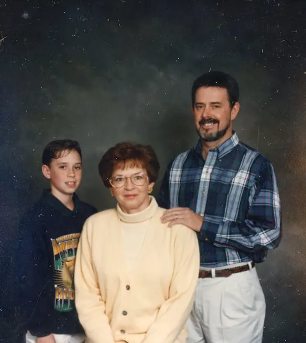 Studio Family Portraits from the 1990s