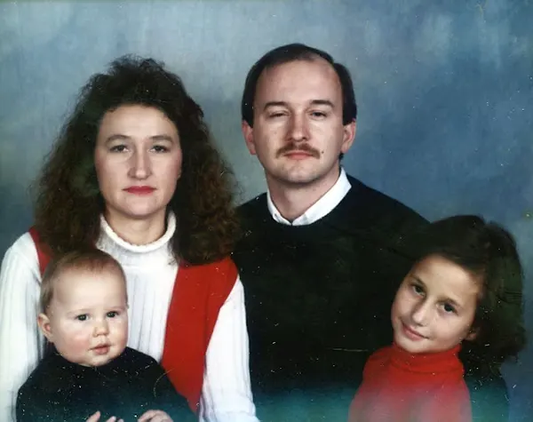 Studio Family Portraits from the 1990s