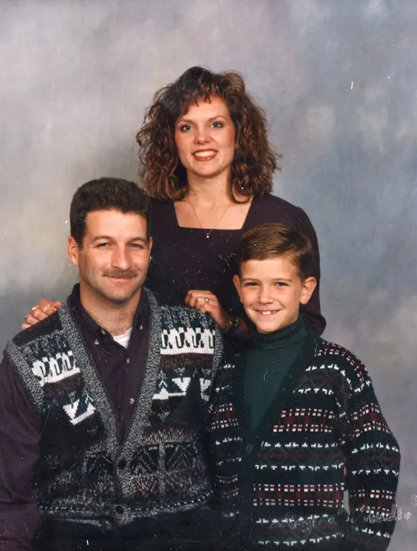 Studio Family Portraits from the 1990s