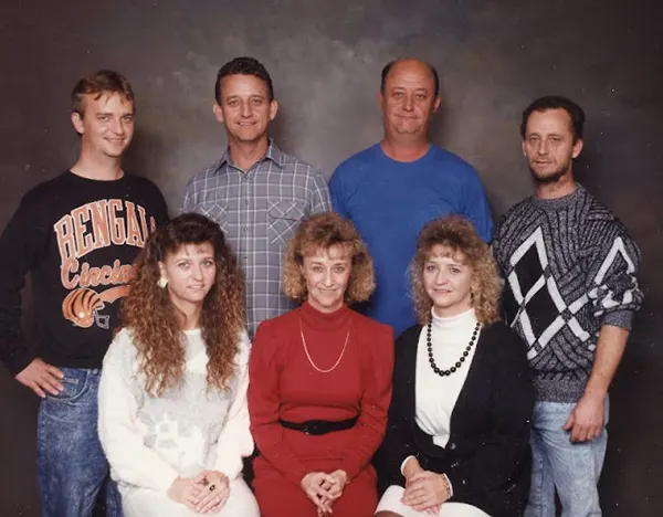 Studio Family Portraits from the 1990s