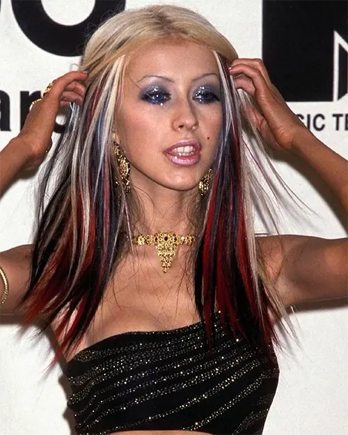 Highlights fashion hairstyles from 2000s photos