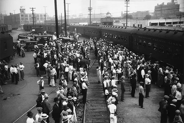 Immigration Raids Vintage Photos