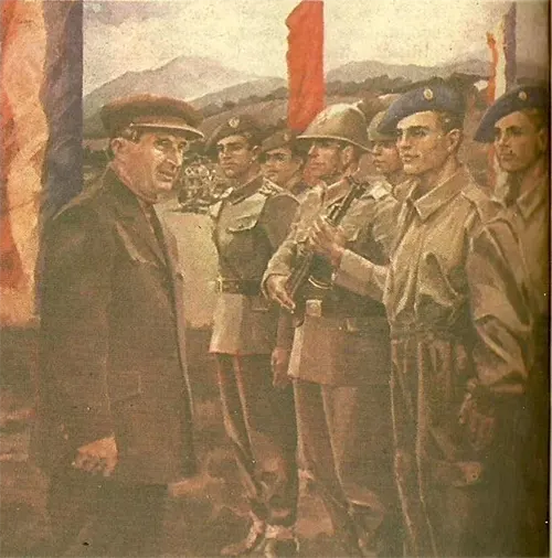 Propaganda Paintings Promoting the Cult of Dictator Nicolae Ceaușescu