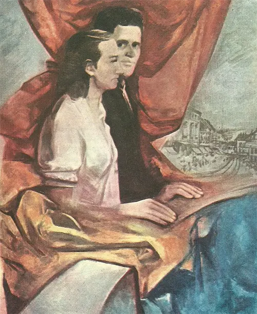 Propaganda Paintings Promoting the Cult of Dictator Nicolae Ceaușescu