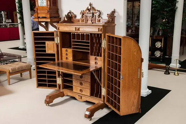 photos of elaborate cabinets from history 