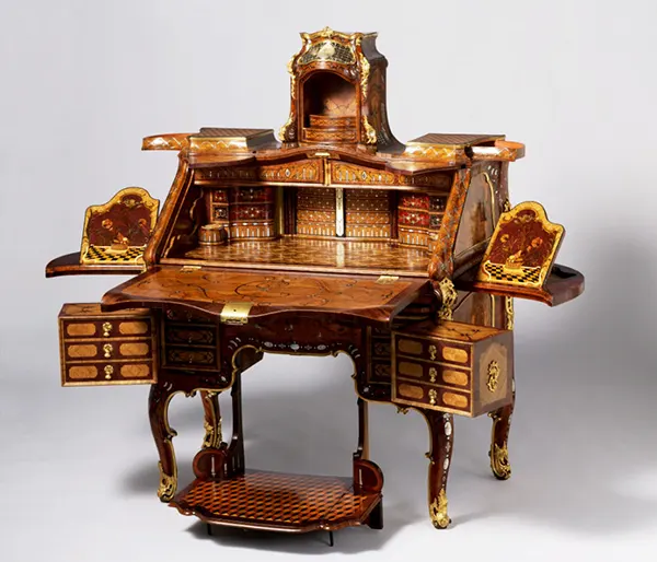 photos of elaborate cabinets from history 