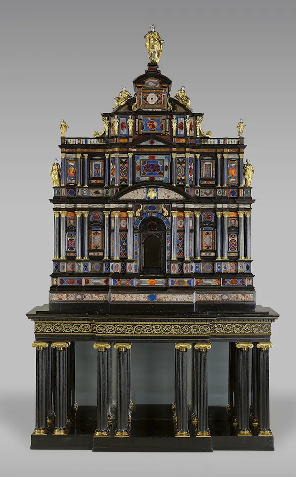 photos of elaborate cabinets from history 