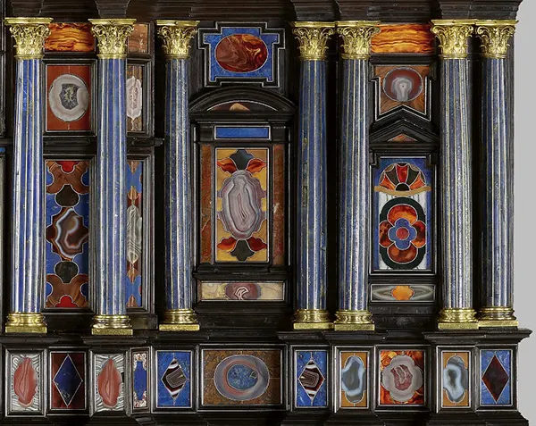 photos of elaborate cabinets from history 