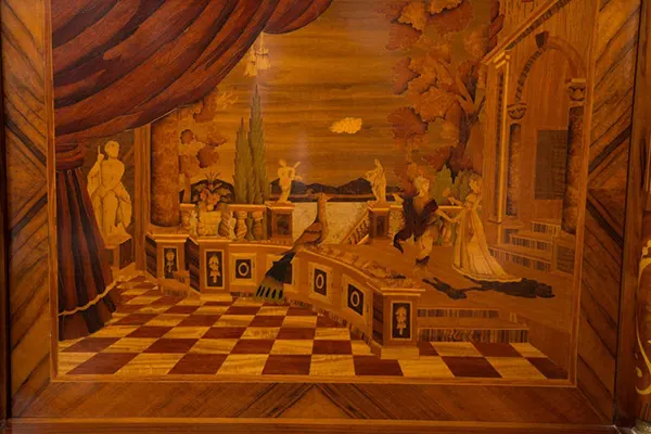 photos of elaborate cabinets from history 