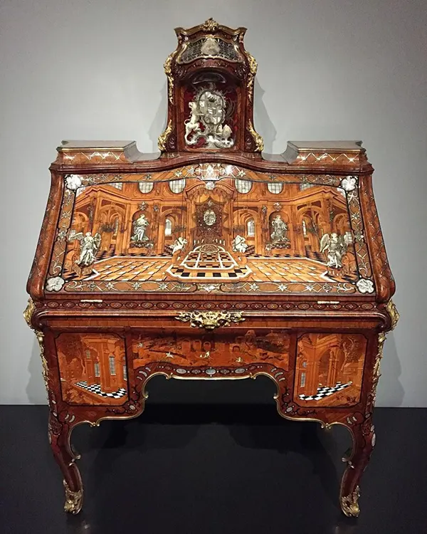 photos of elaborate cabinets from history 