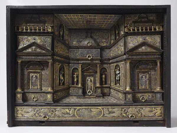 photos of elaborate cabinets from history 