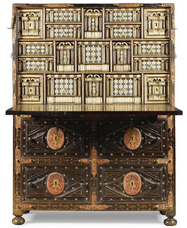 photos of elaborate cabinets from history 