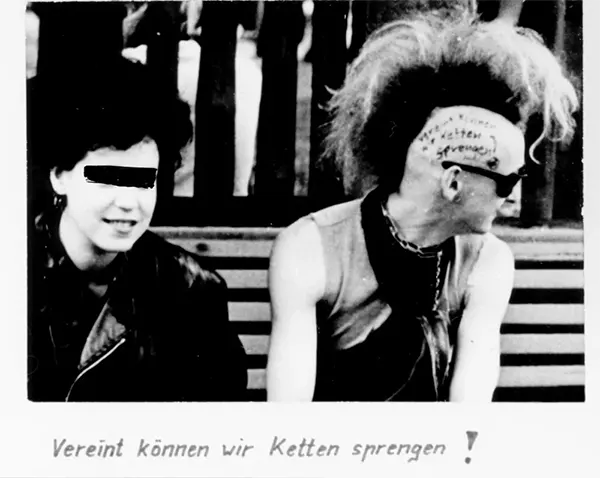 Punk Scene Photos from GDR East Germany