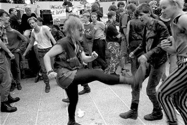 Punk Scene Photos from GDR East Germany
