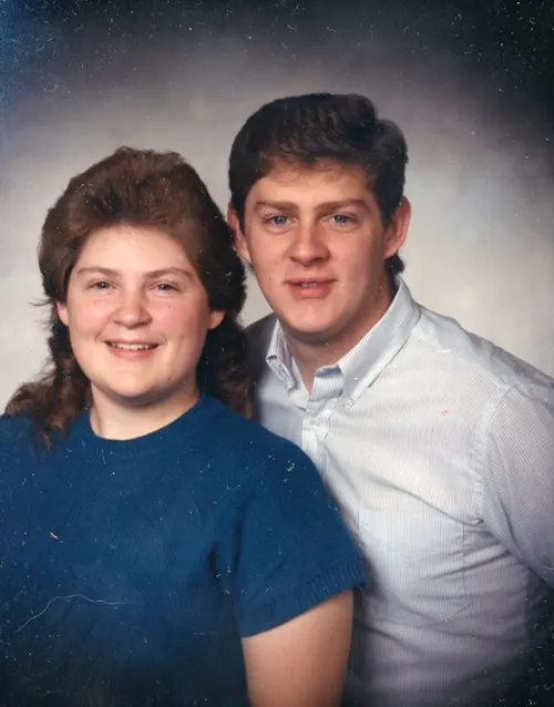 Studio Portraits of 1980s Couples Photos