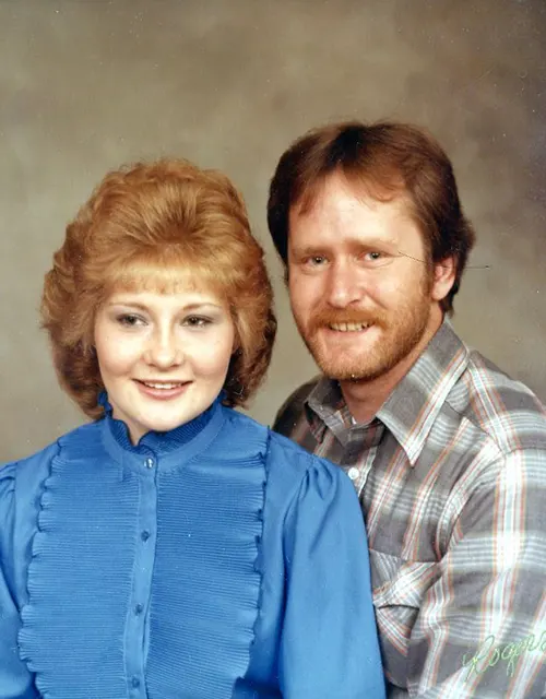 Studio Portraits of 1980s Couples Photos