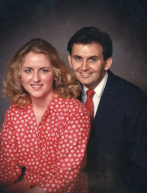 Studio Portraits of 1980s Couples Photos