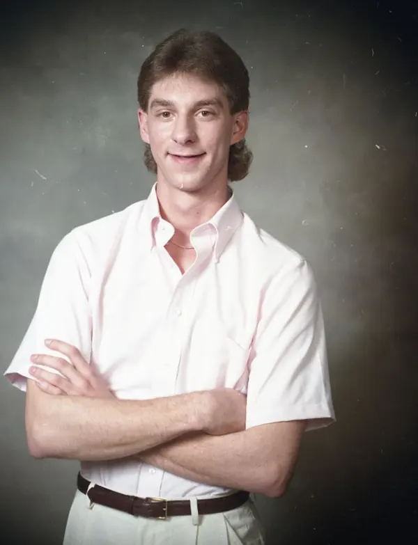 Men Studio Portraits from the 1980s