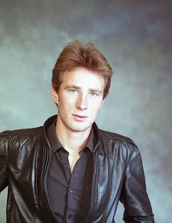 Men Studio Portraits from the 1980s