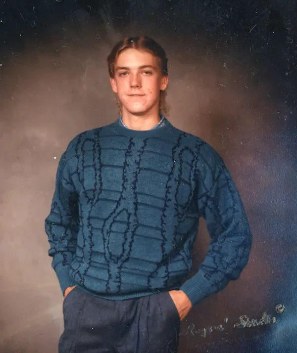 Men Studio Portraits from the 1980s