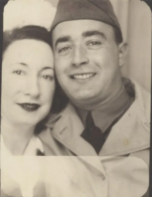 Vintage Photobooth Portraits Capture Intimate Moments Between 1950s Couples