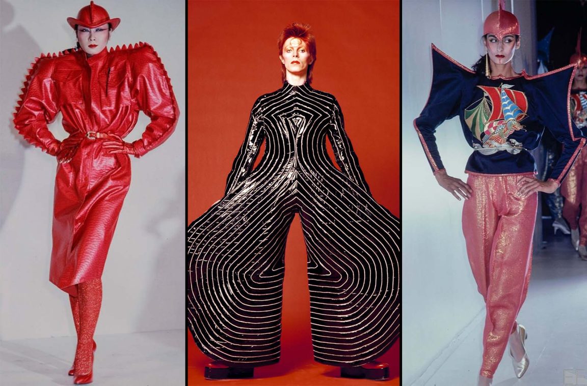 服/ファッション KANSAI YAMAMOTO Kansai Yamamoto's Wildly Ahead-of-Its-Time 1970s Fashion, Captured