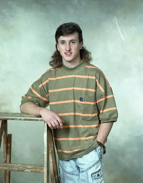 tudio Portraits Show Exactly How Young Men Dressed in the Early 1990s