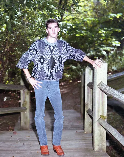 tudio Portraits Show Exactly How Young Men Dressed in the Early 1990s