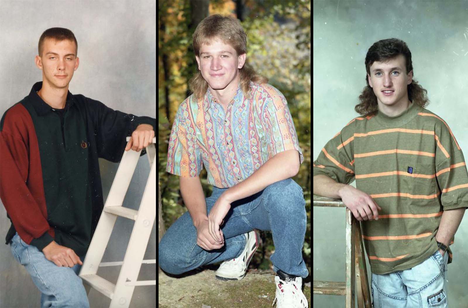 These Studio Portraits Show Exactly How Young Men Dressed in the Early 1990s
