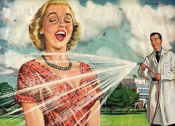 Photos of Old-School Ads and Catalogs Filled With Surprisingly Suggestive Humor