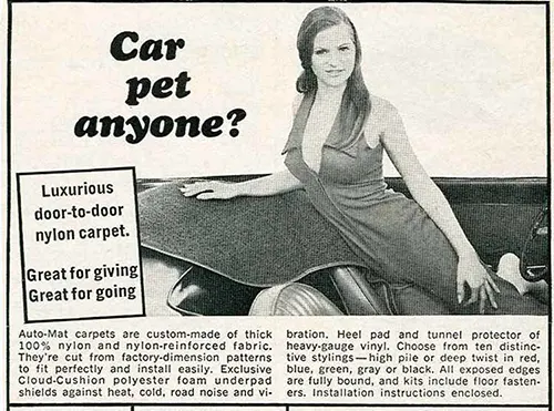 Vintage Auto Ads Reveal How Companies Used Attractive Models to Boost Sales in the 1970s and 1980s