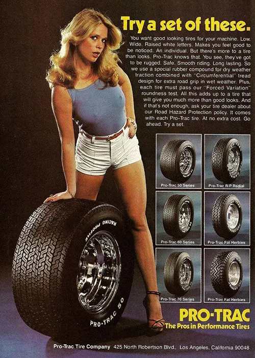 Vintage Auto Ads Reveal How Companies Used Attractive Models to Boost Sales in the 1970s and 1980s