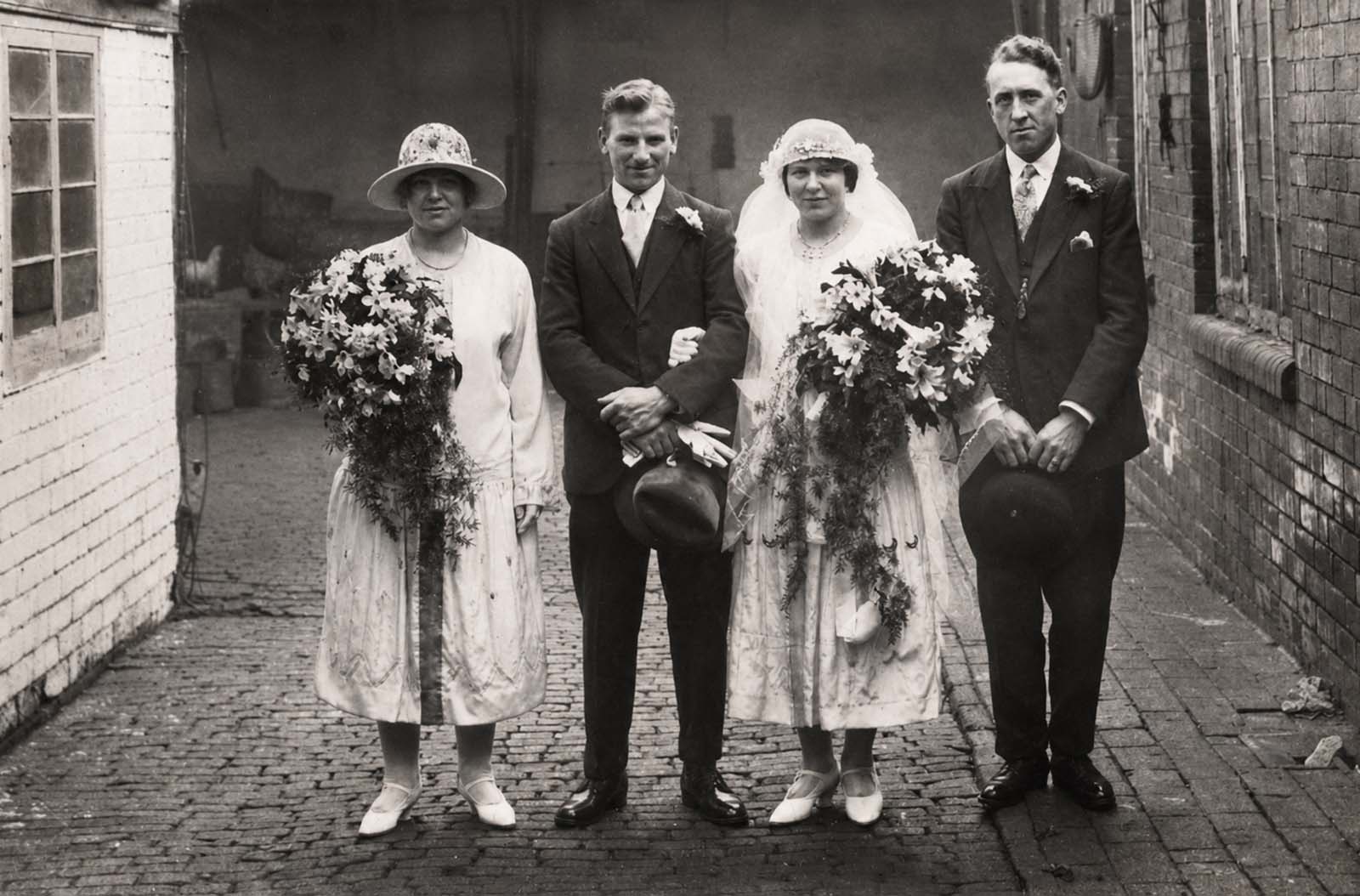 Vintage Wedding Photos Capture Hope and Love During the Great Depression
