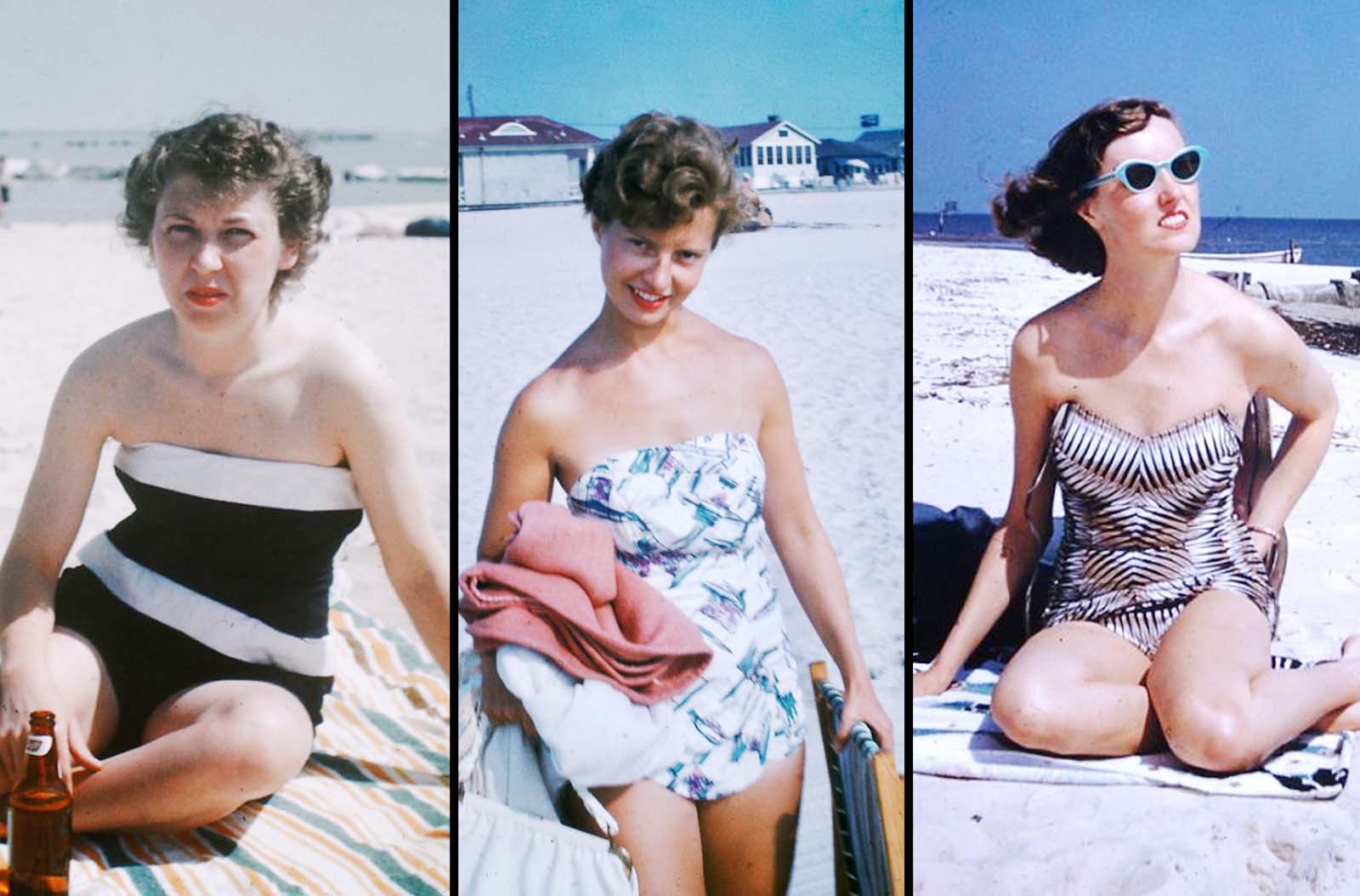 Rare Color Photos Show the Elegance and Charm of 1950s Women’s Swimwear