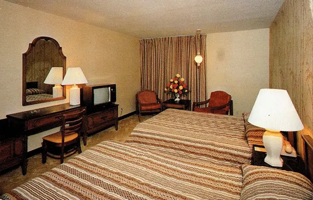American Motel and Hotel Bedrooms Through Vintage Postcards From the 1950s and 1960s